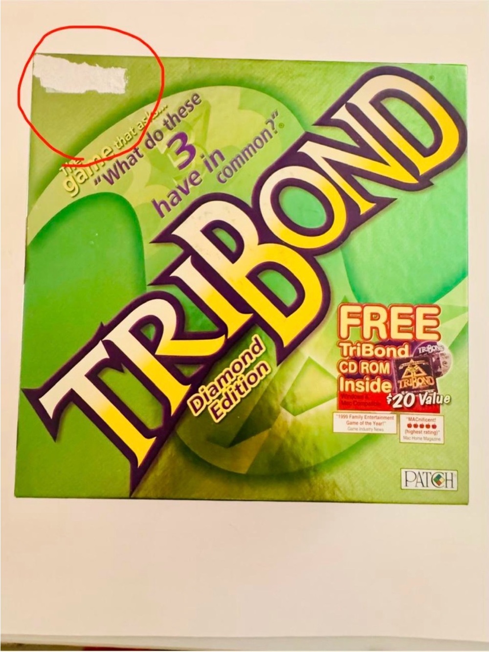 TriBond Diamond Edition Board Game